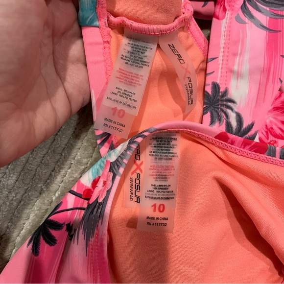 Girls ZeroXposur ‘Haven On Earth’ 3-Piece Swimsuit Set - Picture 7 of 10